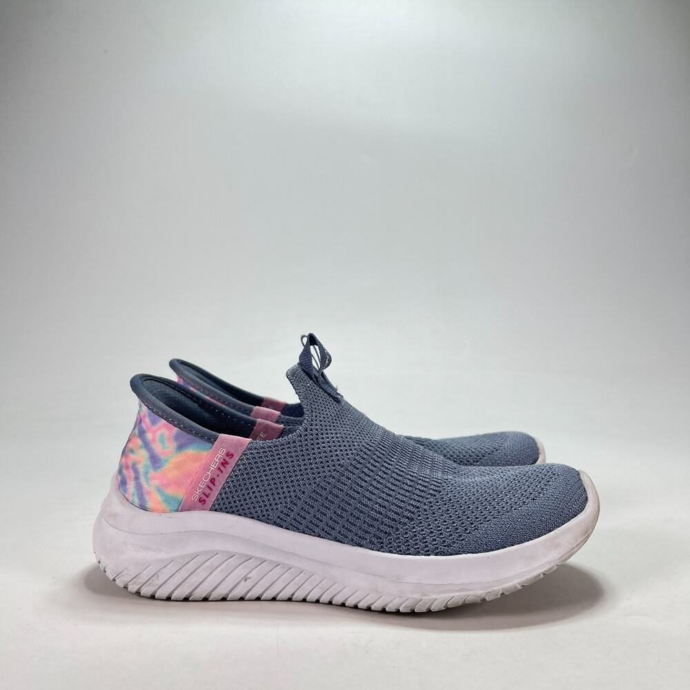 Skechers Slip-ins Ultra Flex 3.0 Colory Wild Sneakers 303801L Kids Size 13